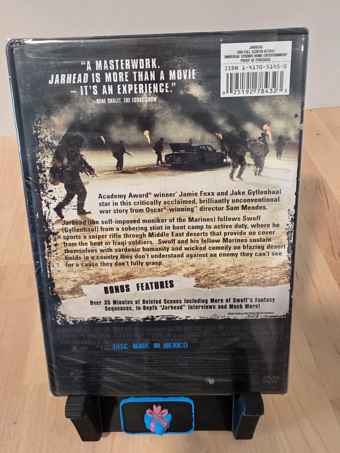Jarhead DVD Full Screen Jake Gyllenhaal Jamie Foxx - Image 2