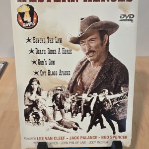 Western Heroes 4 Movie DVD Set Lee Van Cleef Jack Palance Bud Spencer
