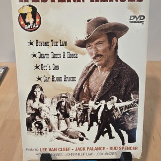 Western Heroes 4 Movie DVD Set Lee Van Cleef Jack Palance Bud Spencer