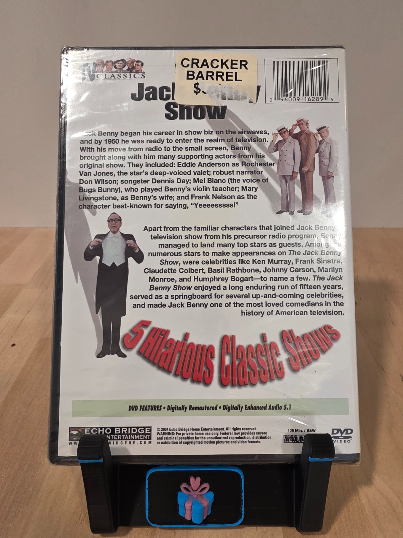 The Jack Benny Show 5 Classic Shows DVD TV Classics 2004 - Image 2