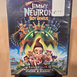 Jimmy Neutron Boy Genius DVD 2001 Paramount Collection Widescreen