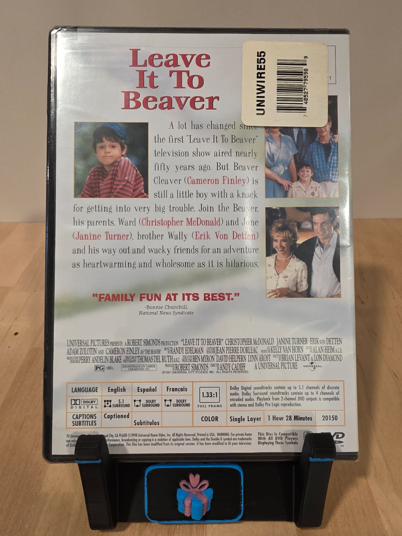 Leave It to Beaver DVD 1997 Universal Cameron Finley Christopher McDonald - Image 2