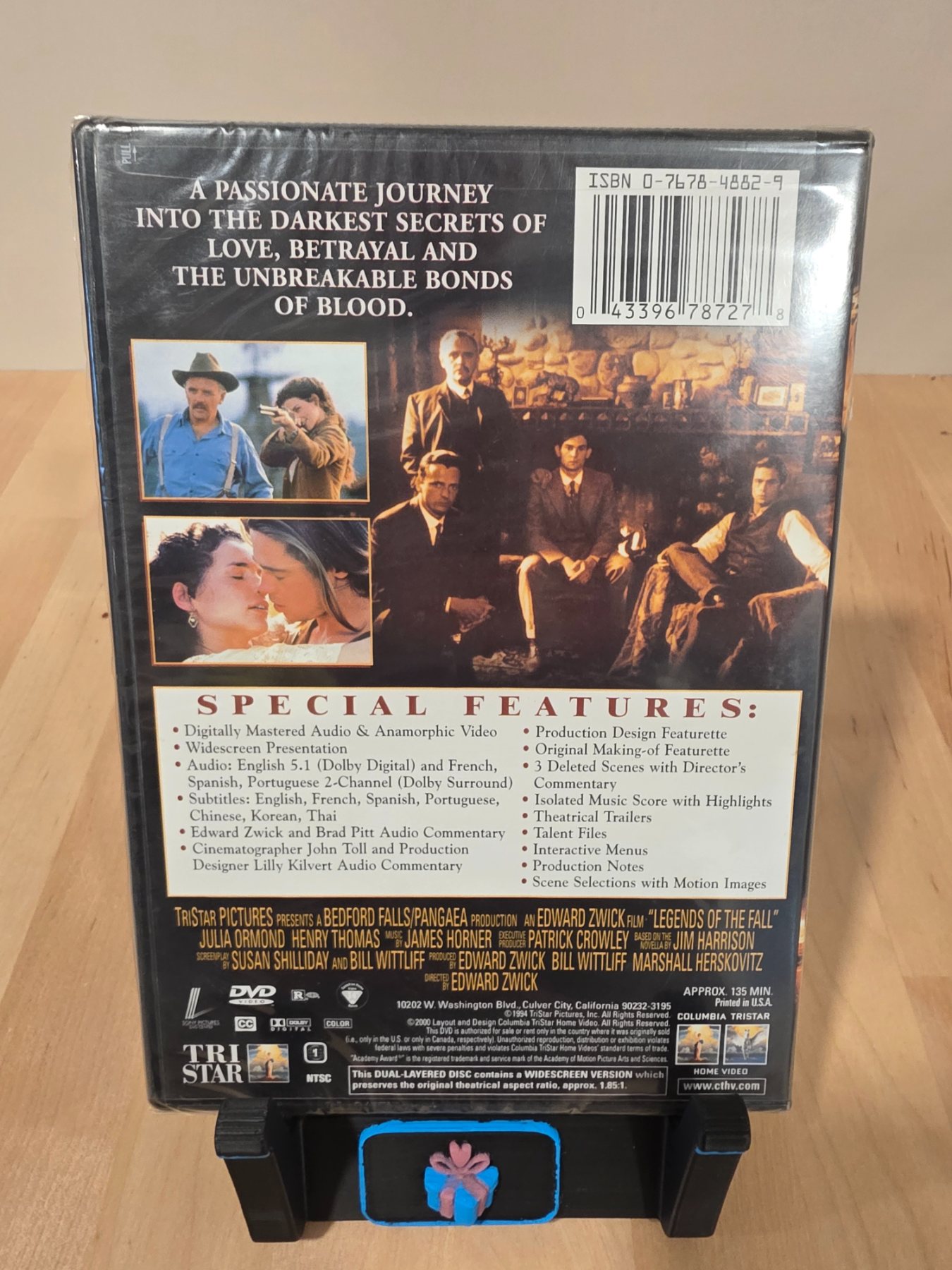 Legends of the Fall Special Edition Widescreen DVD Brad Pitt - Image 2