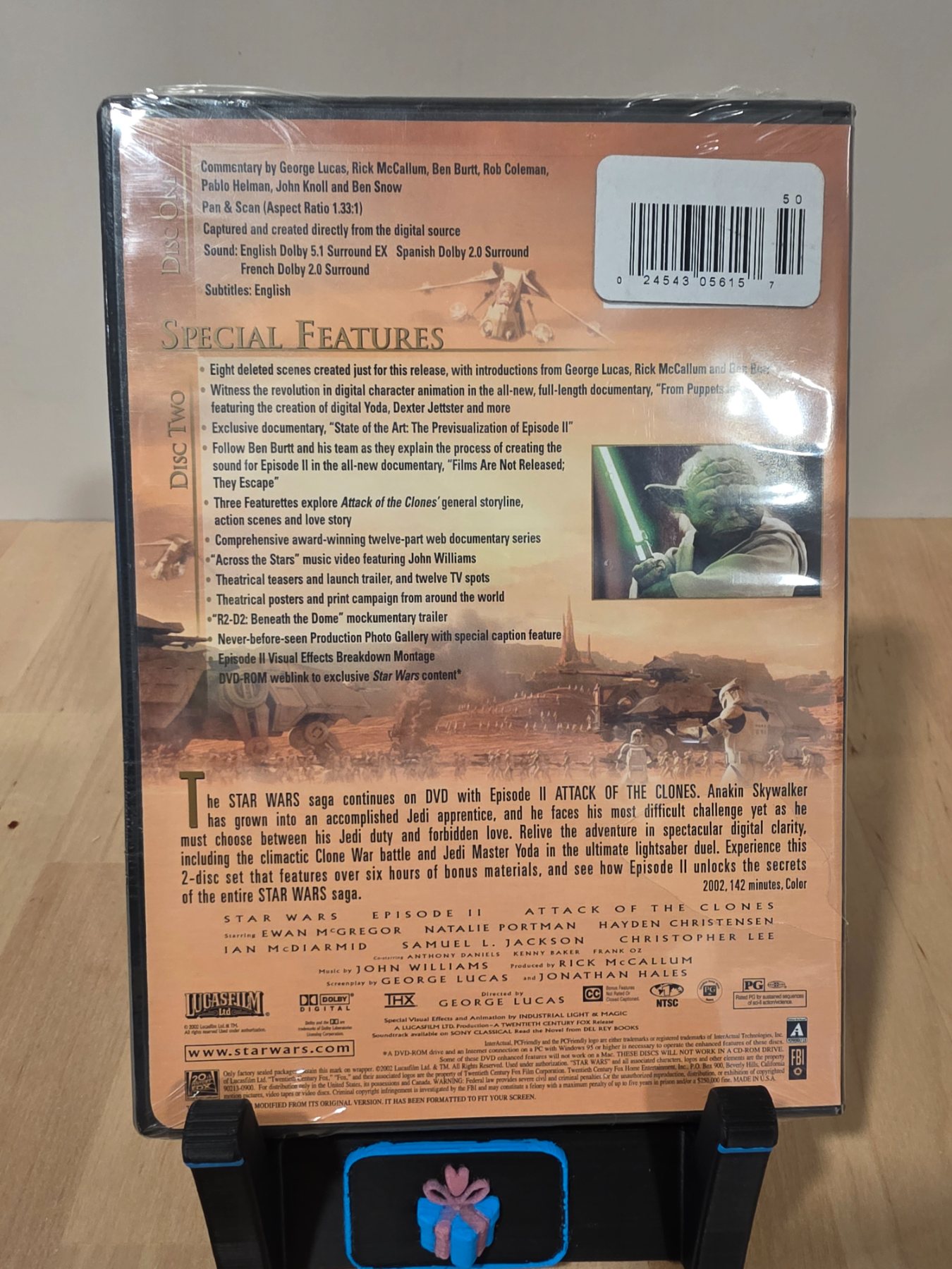 Star Wars Episode II Attack of the Clones 2-Disc Full Screen DVD - Image 2