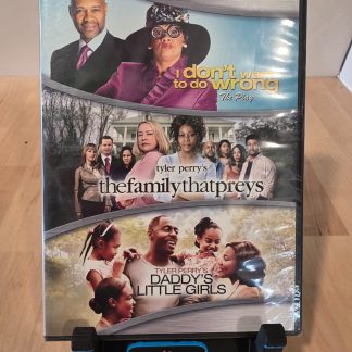 Tyler Perry Triple Feature DVD I Don't Want to Do Wrong Family That Preys