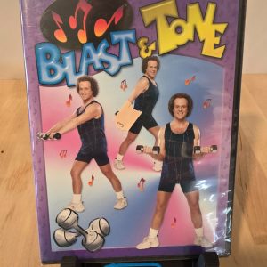 Richard Simmons Blast & Tone Workout Exercise Fitness DVD