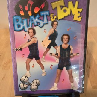Richard Simmons Blast & Tone Workout Exercise Fitness DVD