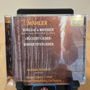 Mahler Songs of a Wayfarer Ruckert-Lieder Kindertotenlieder Telarc CD