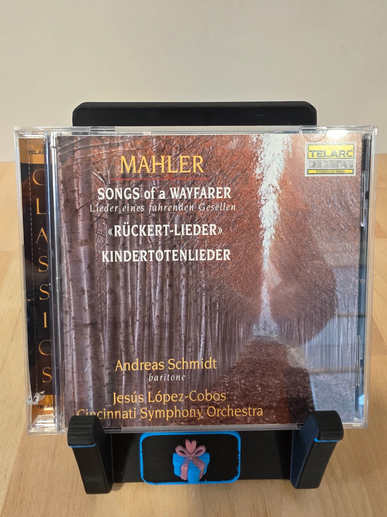 Mahler Songs of a Wayfarer Ruckert-Lieder Kindertotenlieder Telarc CD