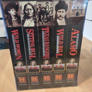 The Best of The Real West Kenny Rogers 5-Tape VHS Box Set History Channel