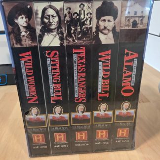 The Best of The Real West Kenny Rogers 5-Tape VHS Box Set History Channel