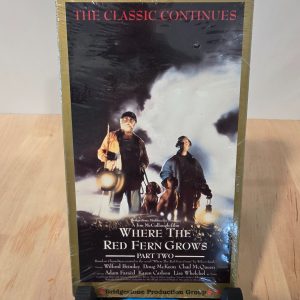 Where the Red Fern Grows Part Two VHS Wilford Brimley Bridgestone Family