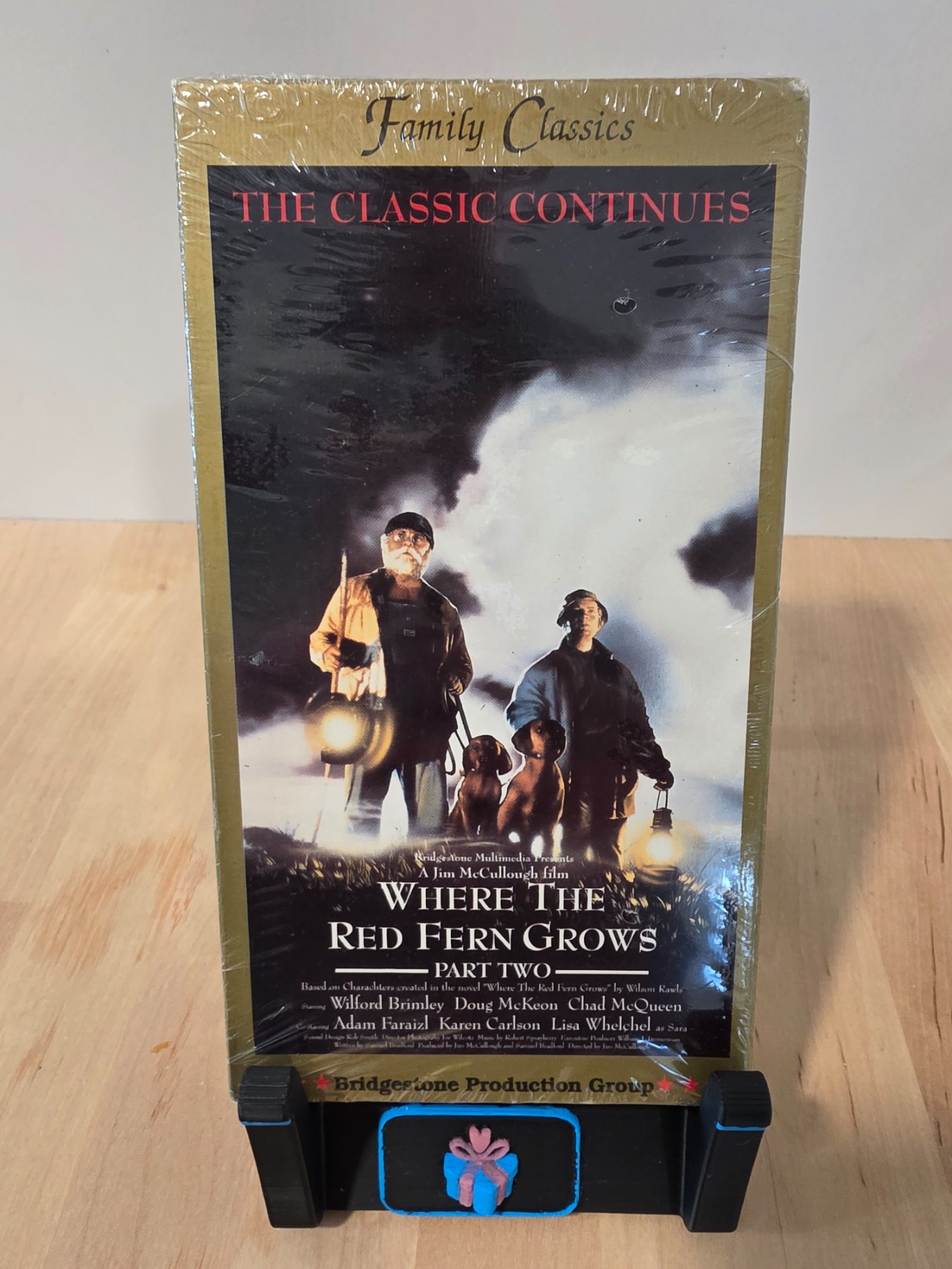 Where the Red Fern Grows Part Two VHS Wilford Brimley Bridgestone Family