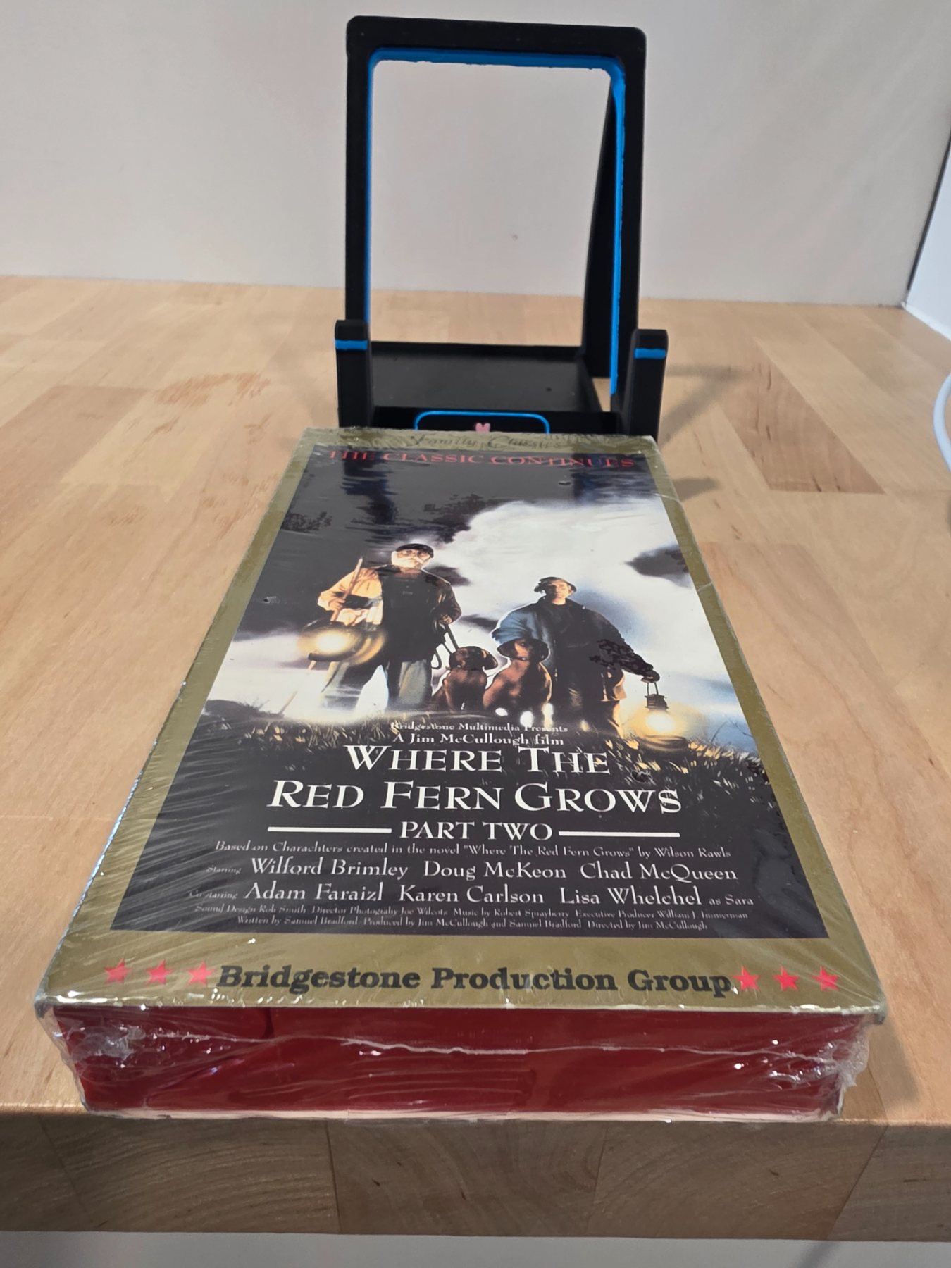 Where the Red Fern Grows Part Two VHS Wilford Brimley Bridgestone Family - Image 3