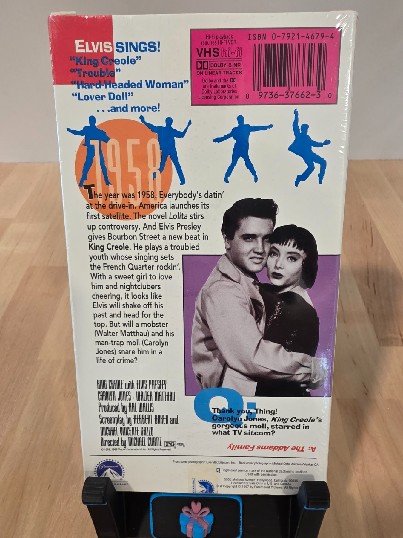 Elvis Presley King Creole VHS 1997 Paramount Hi-Fi Factory - Image 2