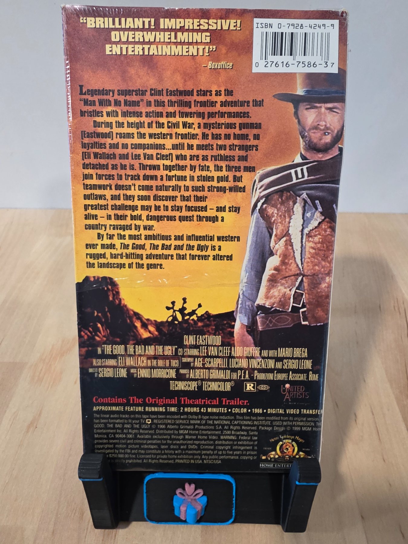 The the Bad and the Ugly VHS 1999 MGM Western Legends Clint Eastwood - Image 2