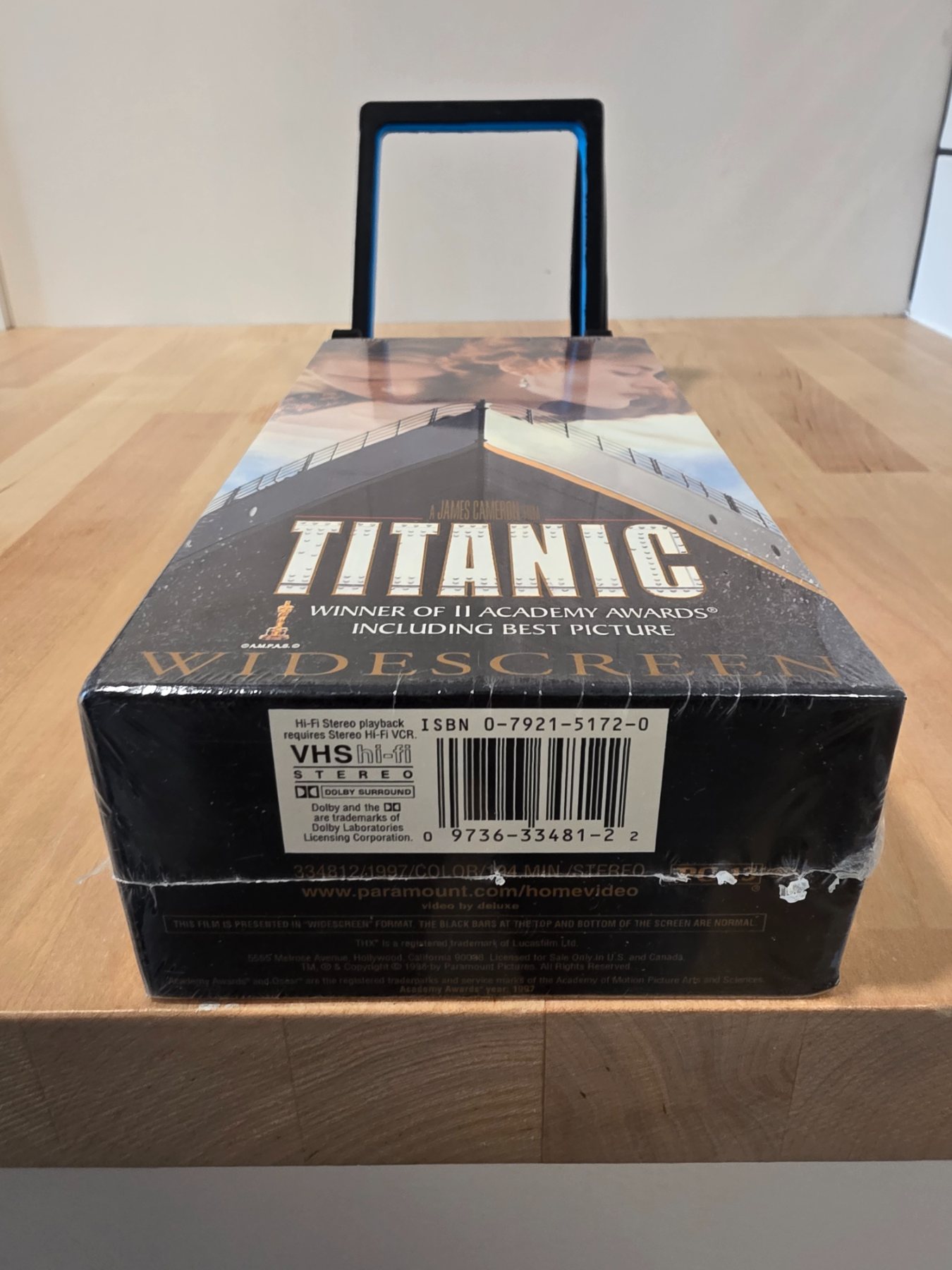 Titanic Widescreen VHS 2-Tape Set 1997 Leonardo DiCaprio Kate Winslet - Image 4