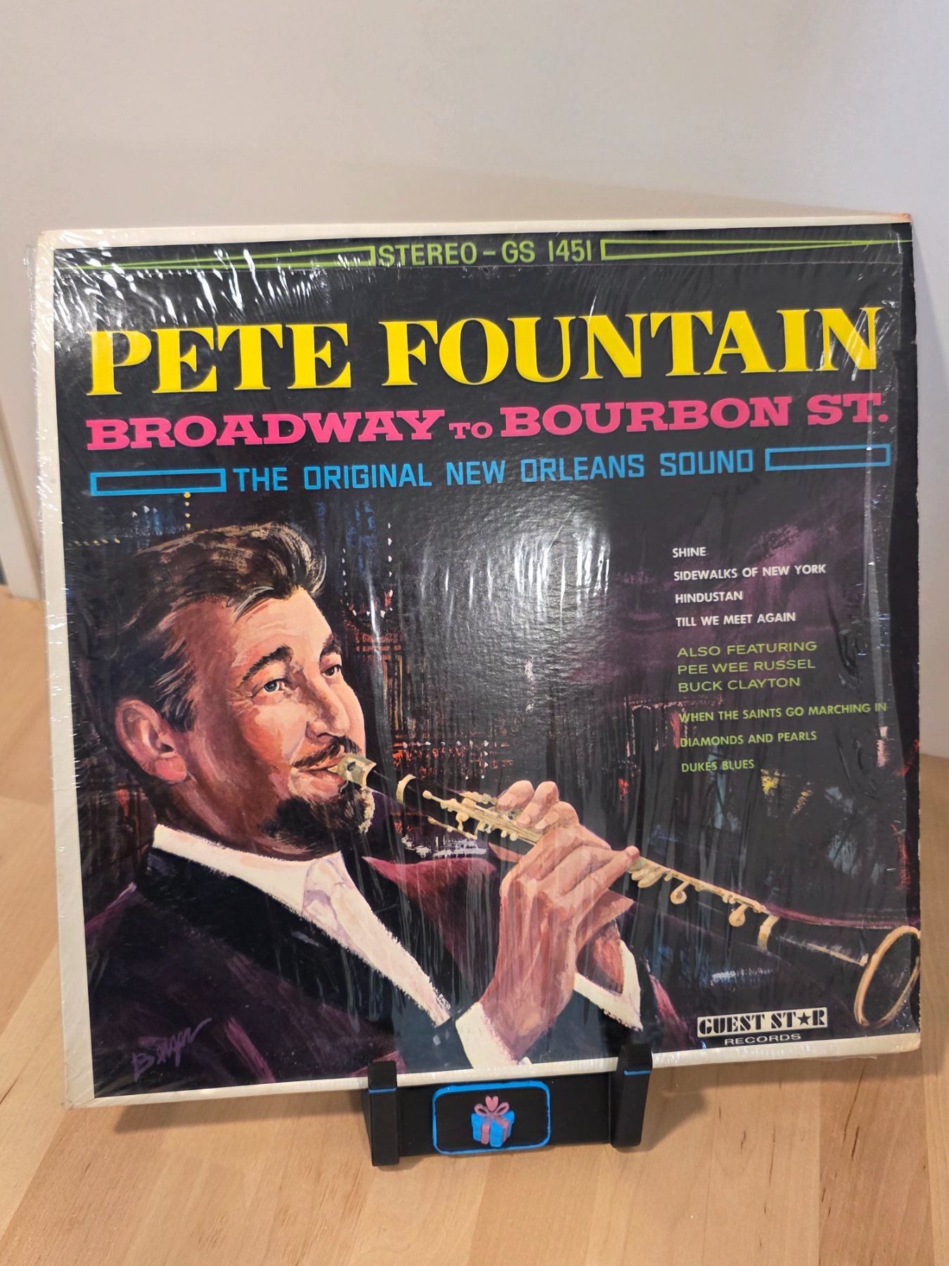 Pete Fountain Broadway to Bourbon Street Stereo LP Guest Star GS 1451