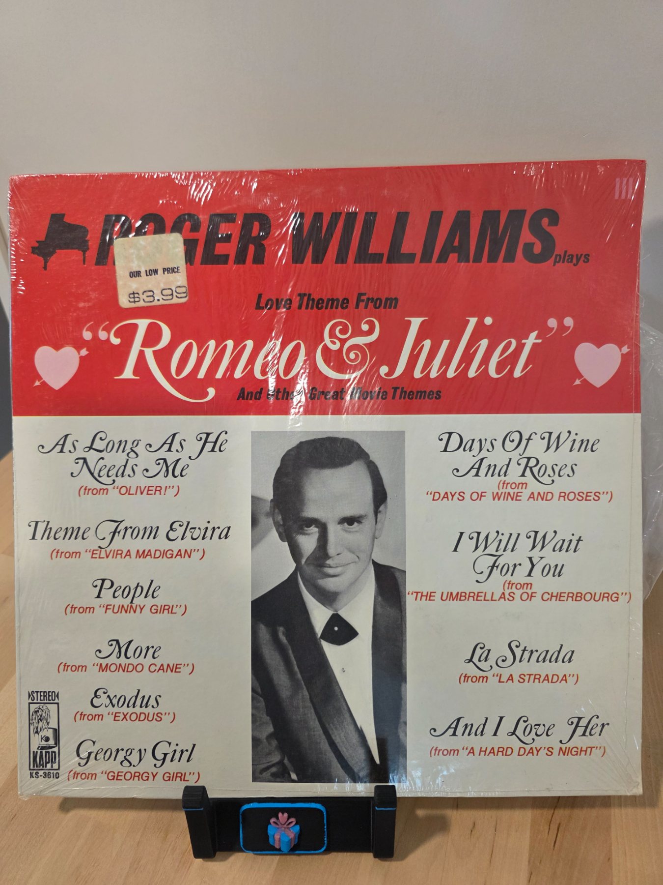 Roger Williams Romeo & Juliet Love Theme LP Kapp KS-3610 Stereo