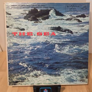 Vintage Debussy The Sea La Mer Charles Munch Boston Symphony LP RCA LM-2111