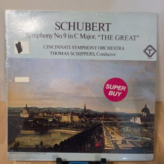 Schubert Symphony No. 9 The Great Schippers Cincinnati LP QTV 34681
