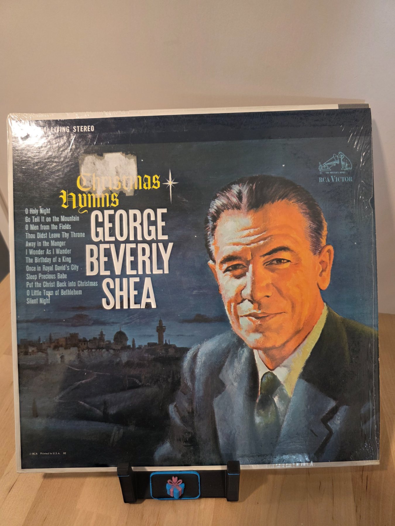 George Beverly Shea Christmas Hymns RCA Victor Stereo LP LSP-2064 Vintage