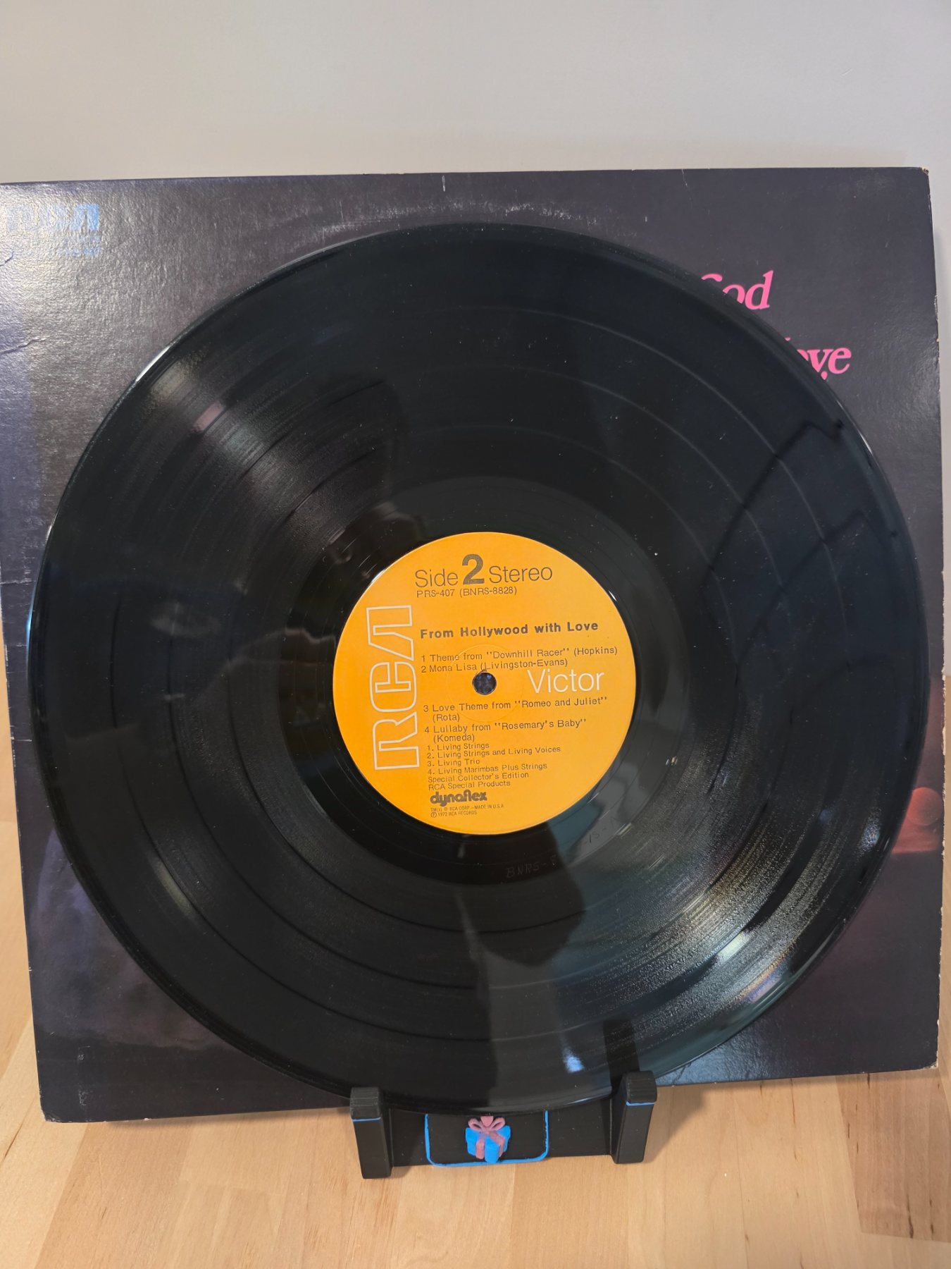 From Hollywood With Love LP RCA PRS-407 1972 Living Strings Soundtrack - Image 4