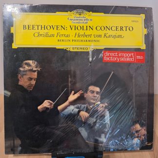 Beethoven Violin Concerto LP Ferras Karajan Berlin Philharmonic DGG 139021