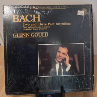 Glenn Gould Bach Two & Three Part Inventions 1983 CBS Masterworks LP MP 38768