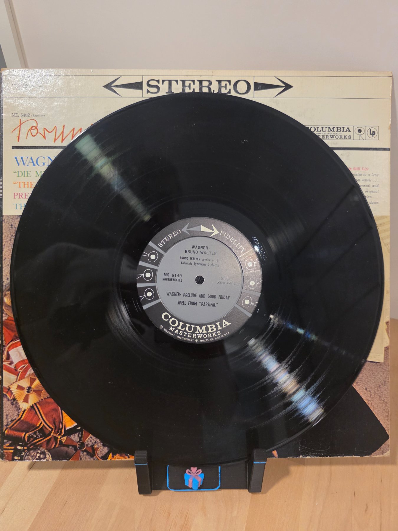 Wagner Bruno Walter Columbia Symphony Orchestra MS 6149 Stereo LP - Image 4