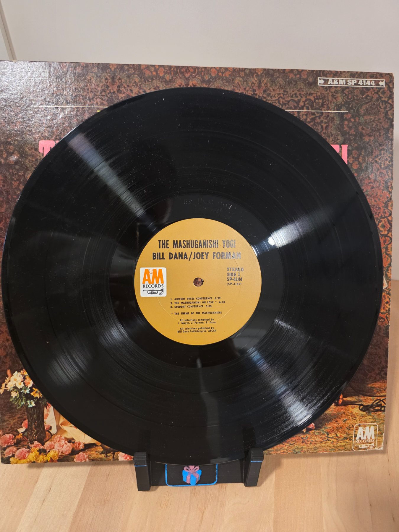 Bill Dana Joey Forman The Mashuganishi Yogi A&M SP 4144 Comedy LP - Image 3