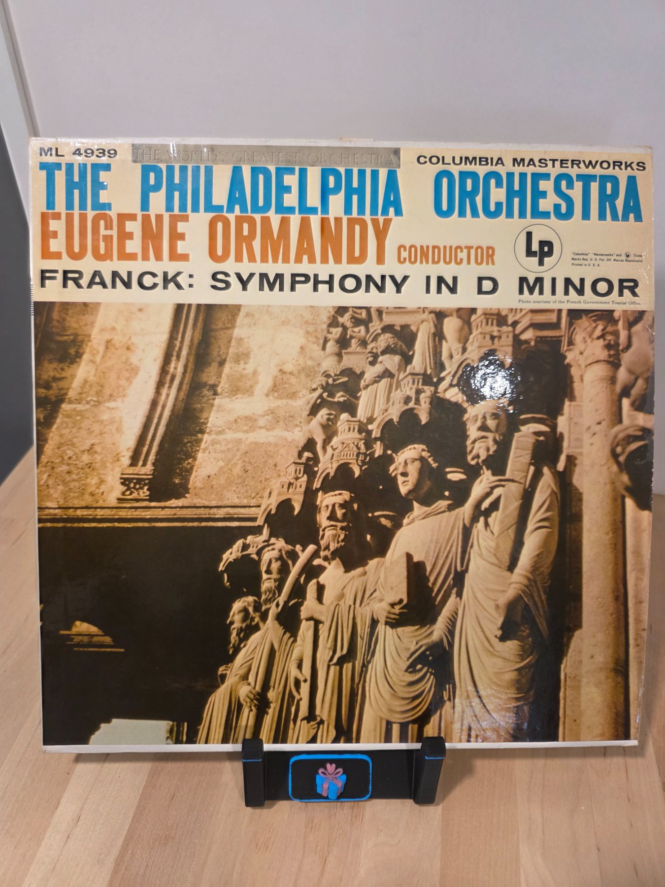 Franck Symphony in D Minor Eugene Ormandy Philadelphia Orchestra LP ML 4939