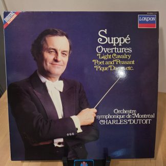 Suppé Overtures Light Cavalry LP Charles Dutoit London 414 408-1