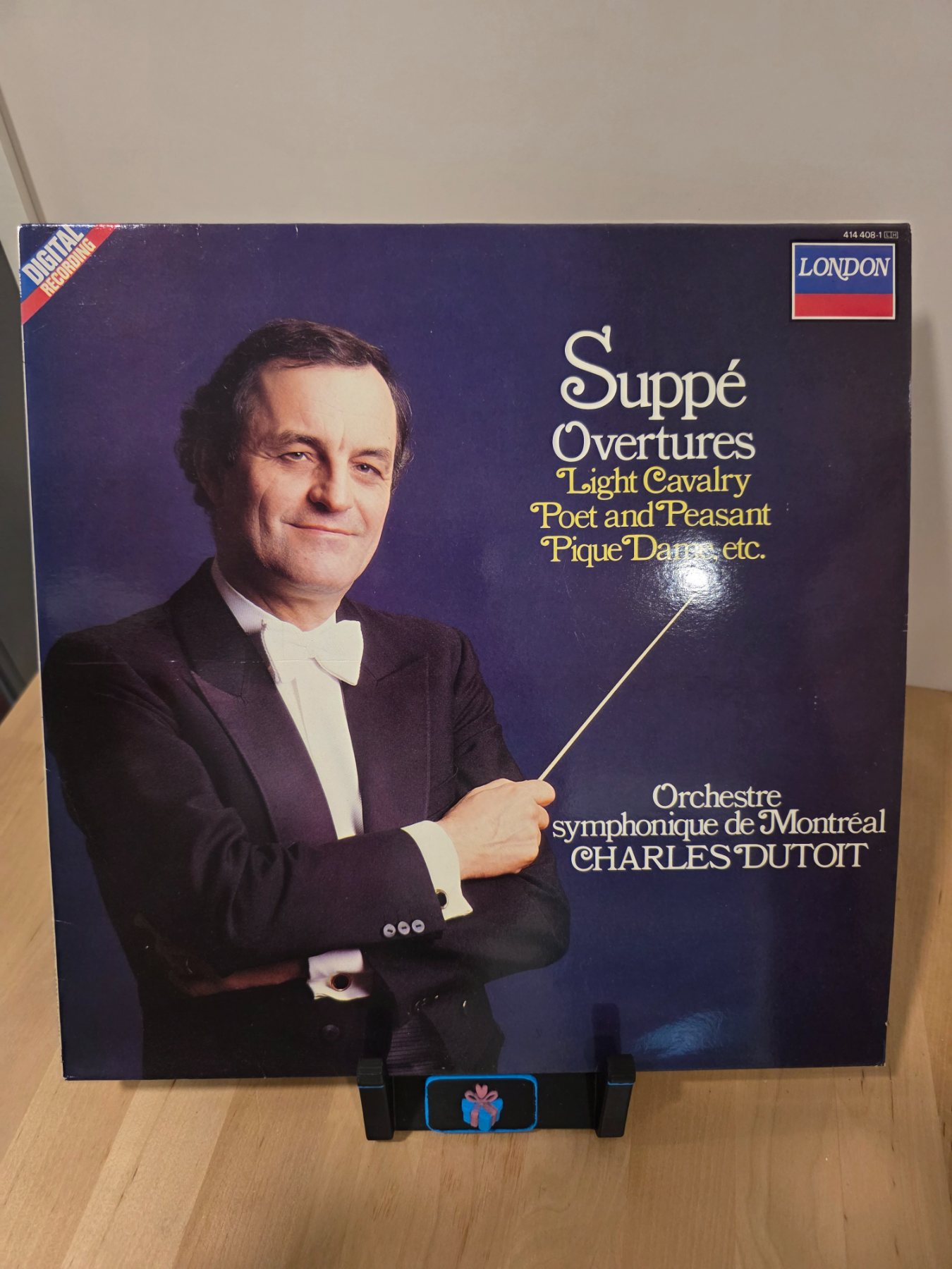 Suppé Overtures Light Cavalry LP Charles Dutoit London 414 408-1
