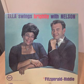 Ella Fitzgerald Swings Brightly With Nelson Riddle V-4054 Mono LP