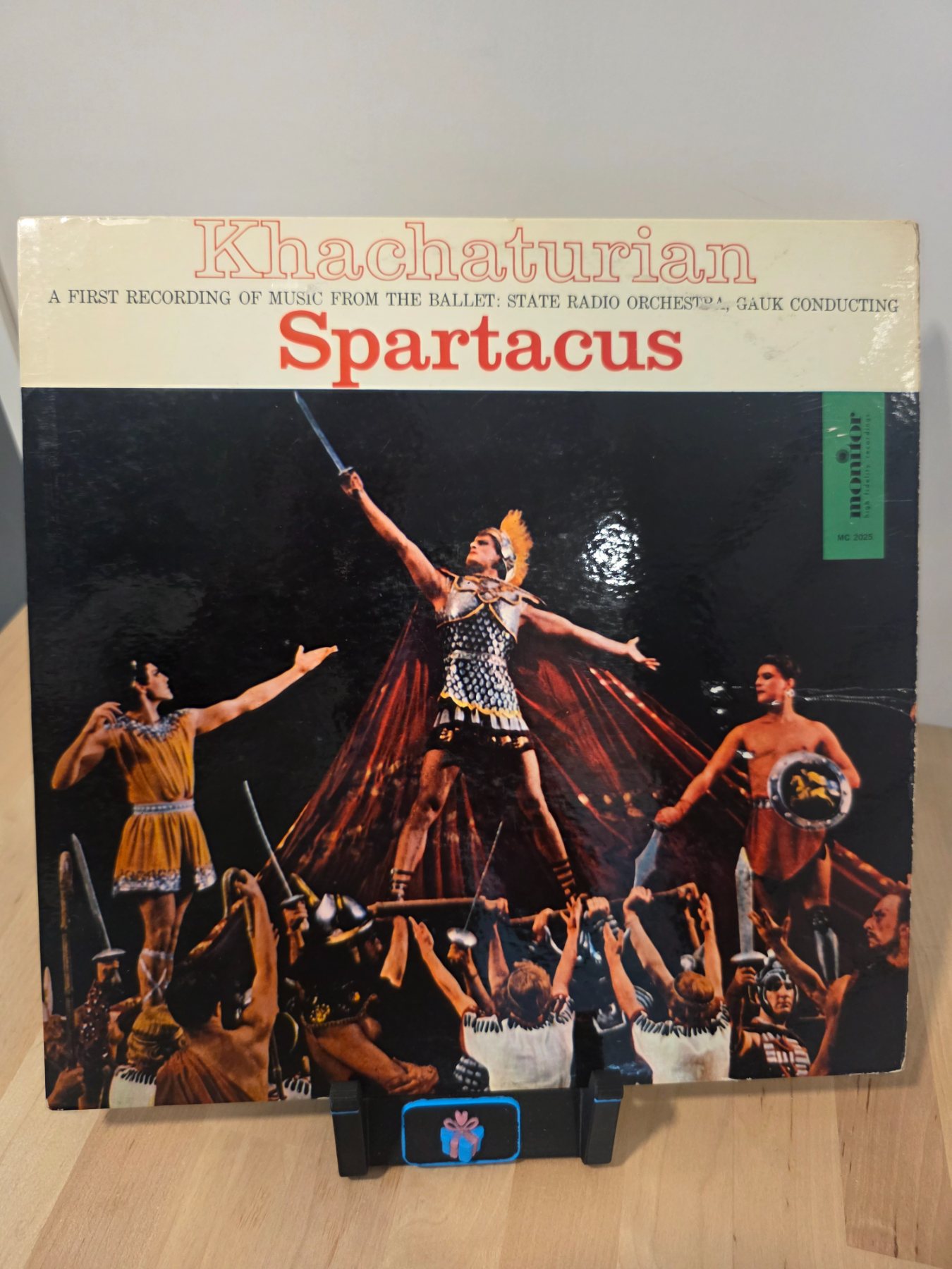 Aram Khachaturian Spartacus LP Monitor MC 2025 State Radio Orchestra Gauk