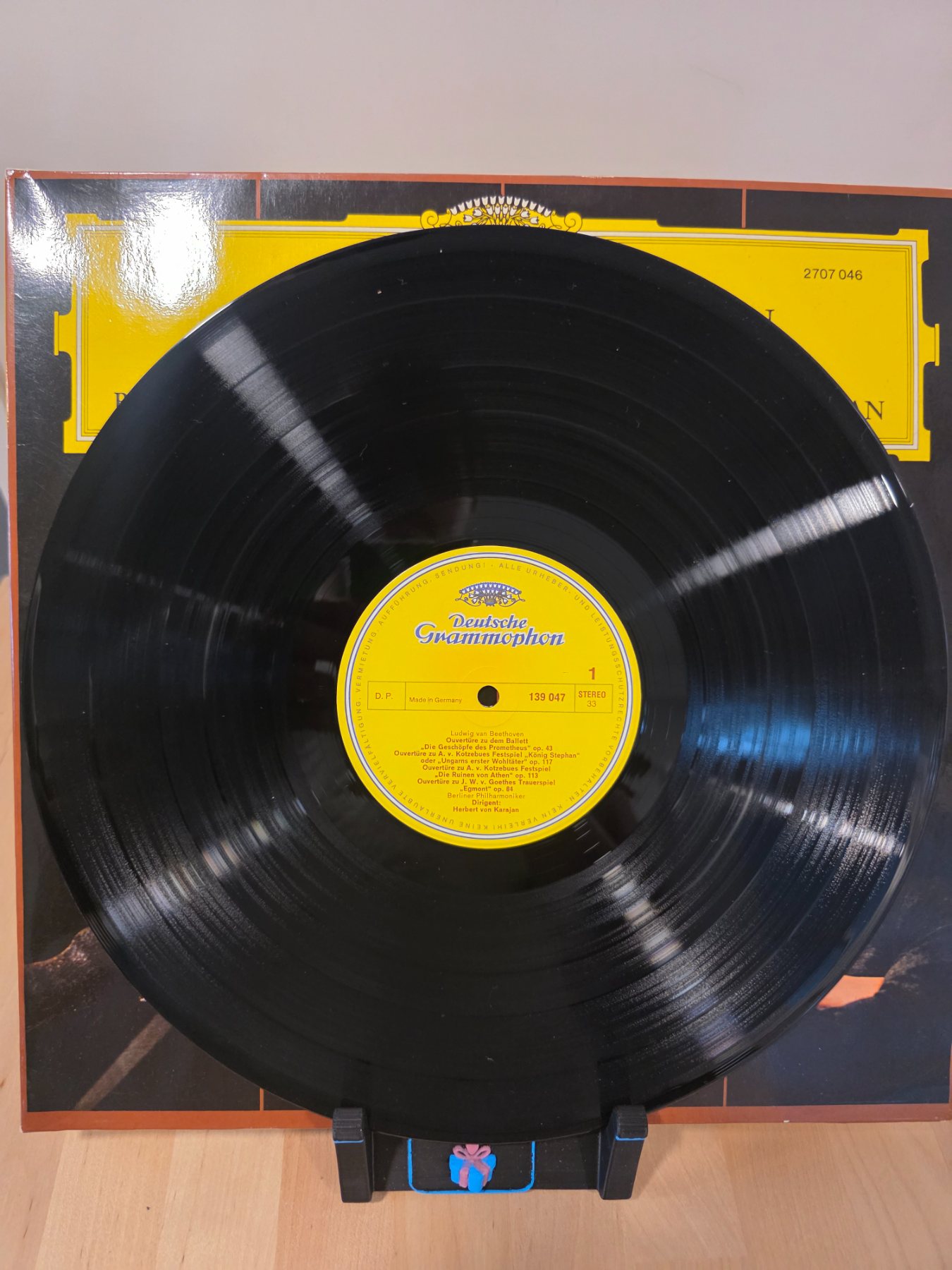 Beethoven Complete Overtures Karajan Berlin Philharmonic 2xLP DGG 2707 046 - Image 6