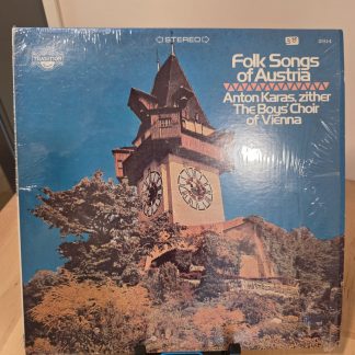 Anton Karas Boys Choir of Vienna Folk Songs of Austria LP TR 2104