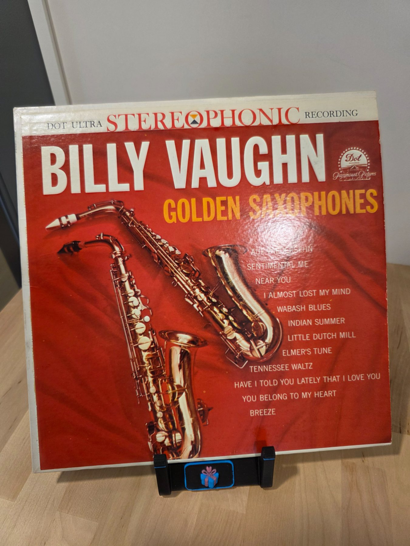 Billy Vaughn Golden Saxophones Vintage Stereo LP Dot DLP 25205