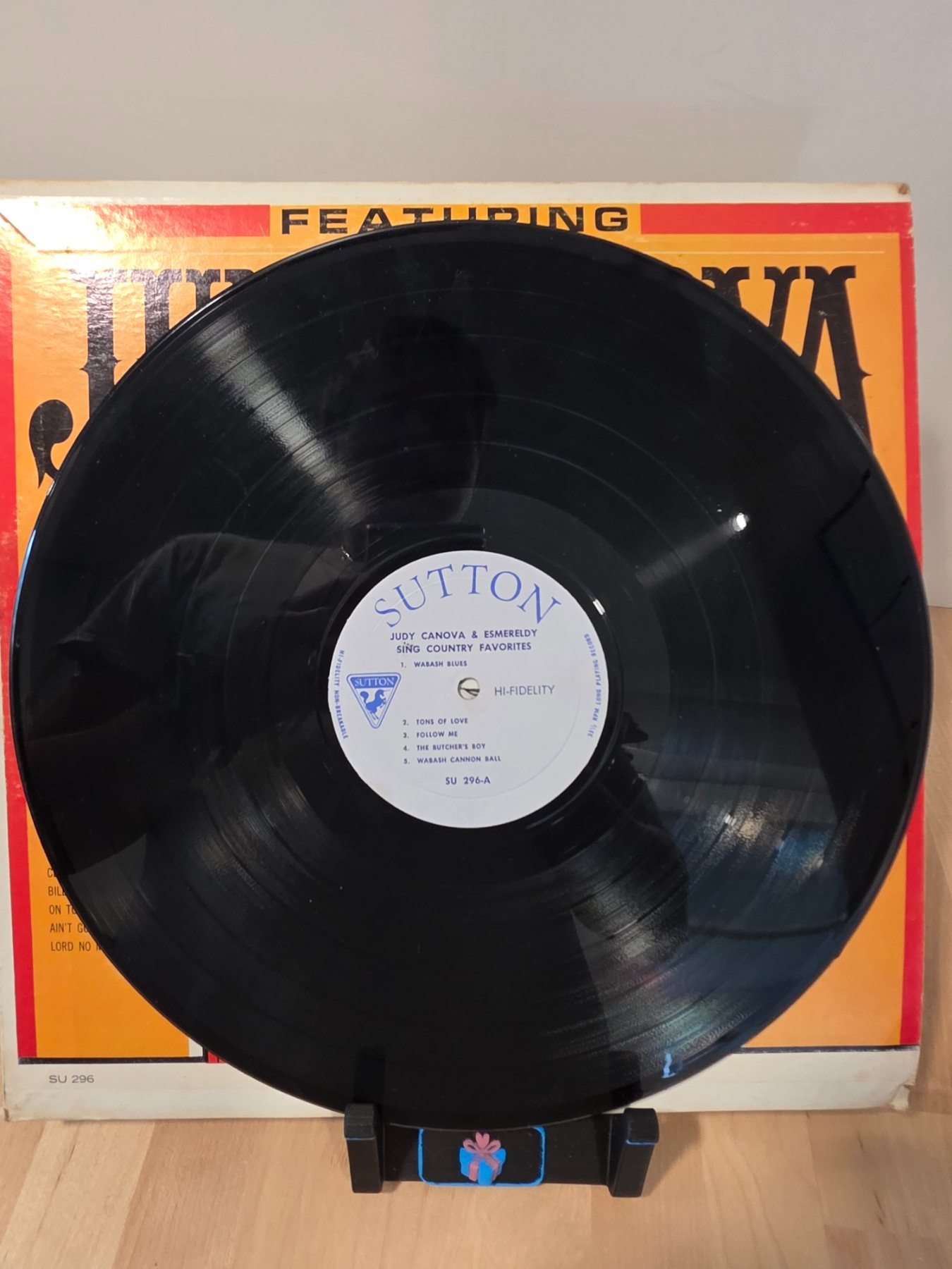Judy Canova & Esmereldy Sing Country Favorites Sutton SU 296 Mono LP - Image 3