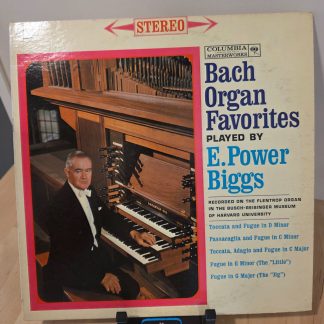 Bach Organ Favorites E. Power Biggs Columbia Masterworks Stereo LP MS 6261