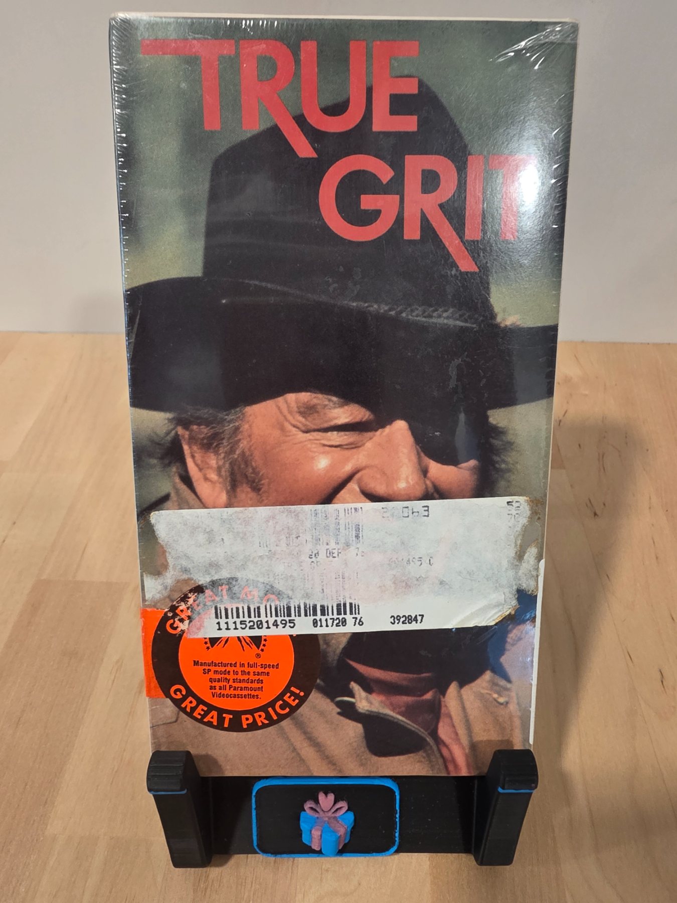 True Grit VHS John Wayne Glen Campbell Kim Darby Paramount Western