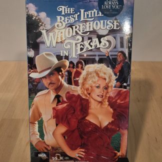 The Best Little Whorehouse in Texas VHS 1996 Dolly Parton Burt Reynolds