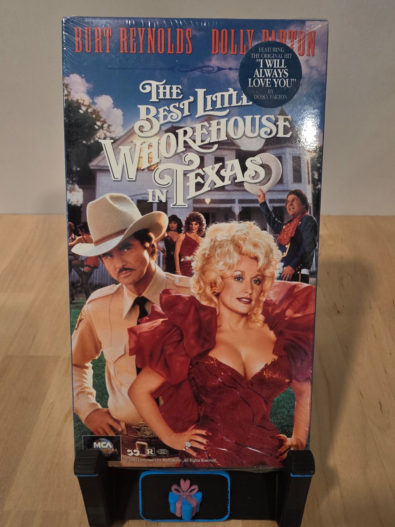 The Best Little Whorehouse in Texas VHS 1996 Dolly Parton Burt Reynolds