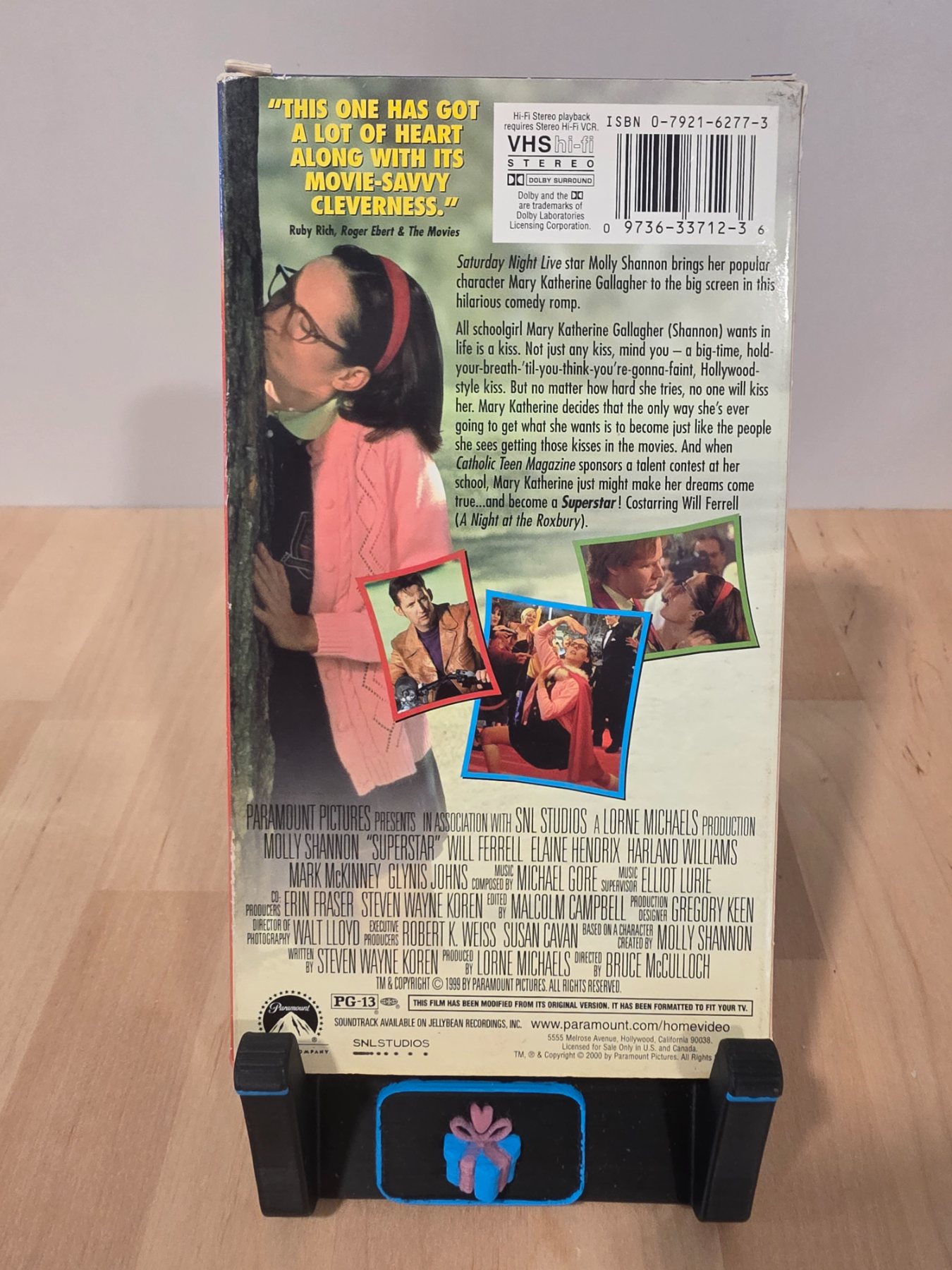 Superstar Dare to Dream VHS 1999 Molly Shannon Will Ferrell PG-13 - Image 2