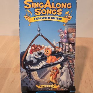 Disney Sing Along Songs Fun with Music Volume Five VHS Oliver & Company
