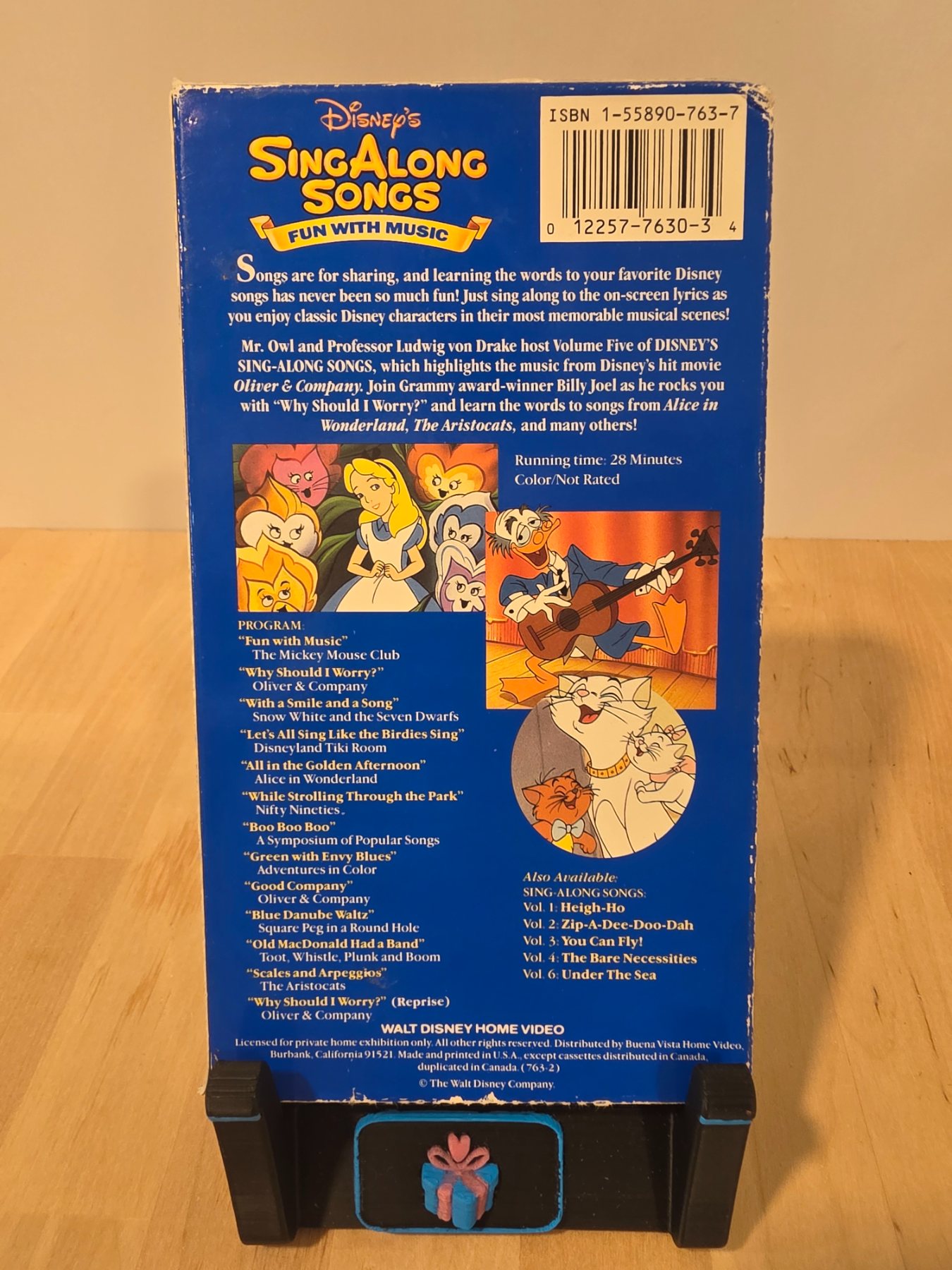 Disney Sing Along Songs Fun with Music Volume Five VHS Oliver & Company - Image 2