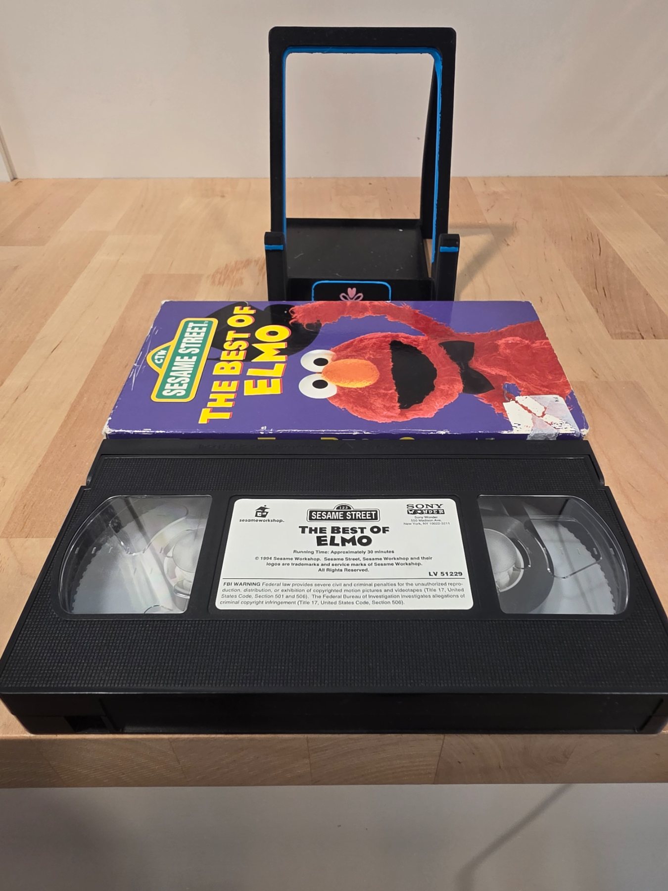Sesame Street The Best of Elmo VHS 1994 Sony Wonder CTW - Image 3