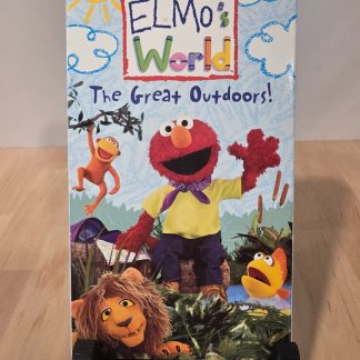 Sesame Street Elmo's World The Great Outdoors VHS 2003 Sony Wonder