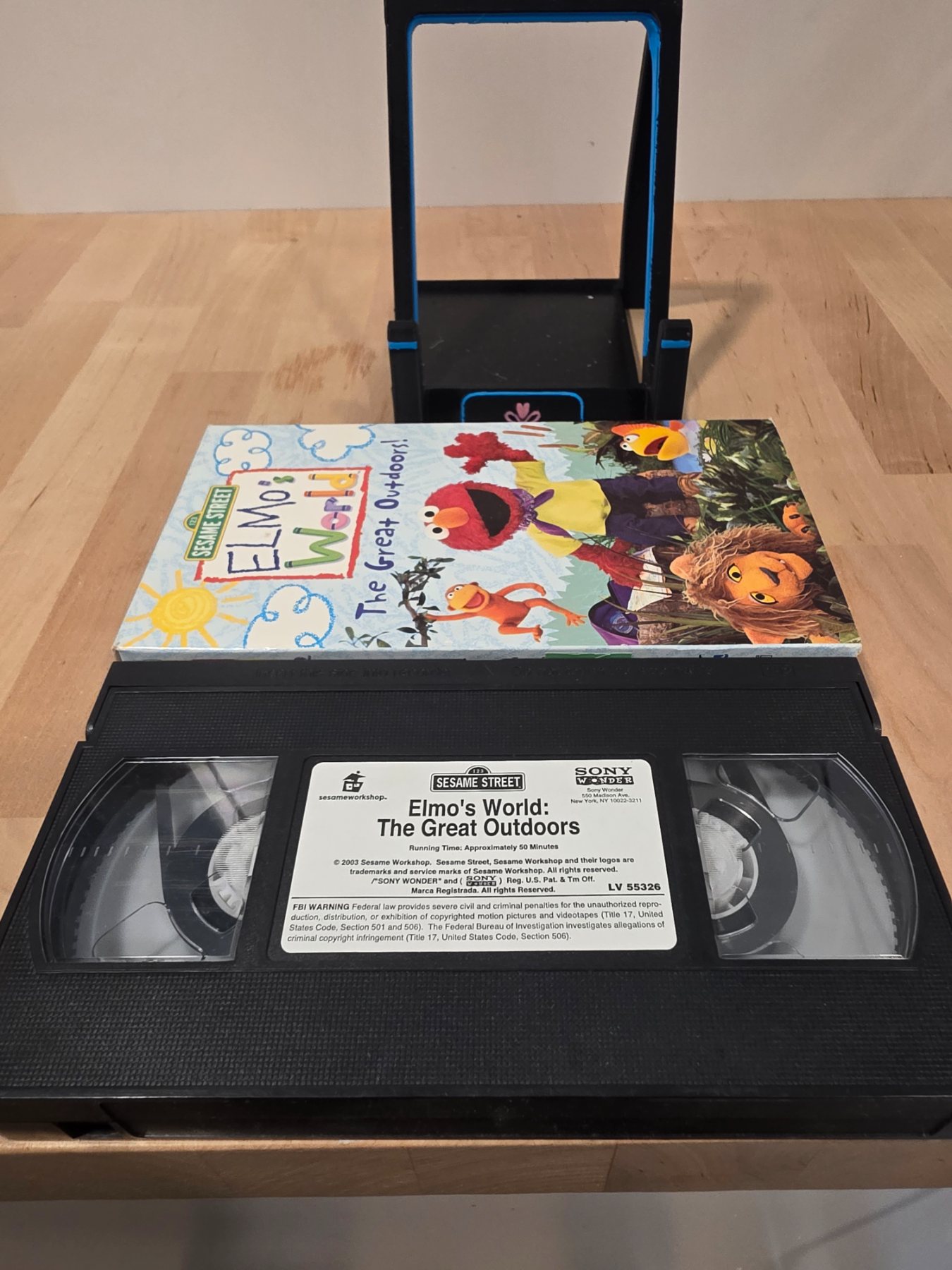Sesame Street Elmo's World The Great Outdoors VHS 2003 Sony Wonder - Image 3